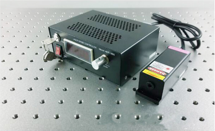 532nm 300mW 0.1nm Narrow Linewidth Raman Laser Verde Raman Spectroscopy System